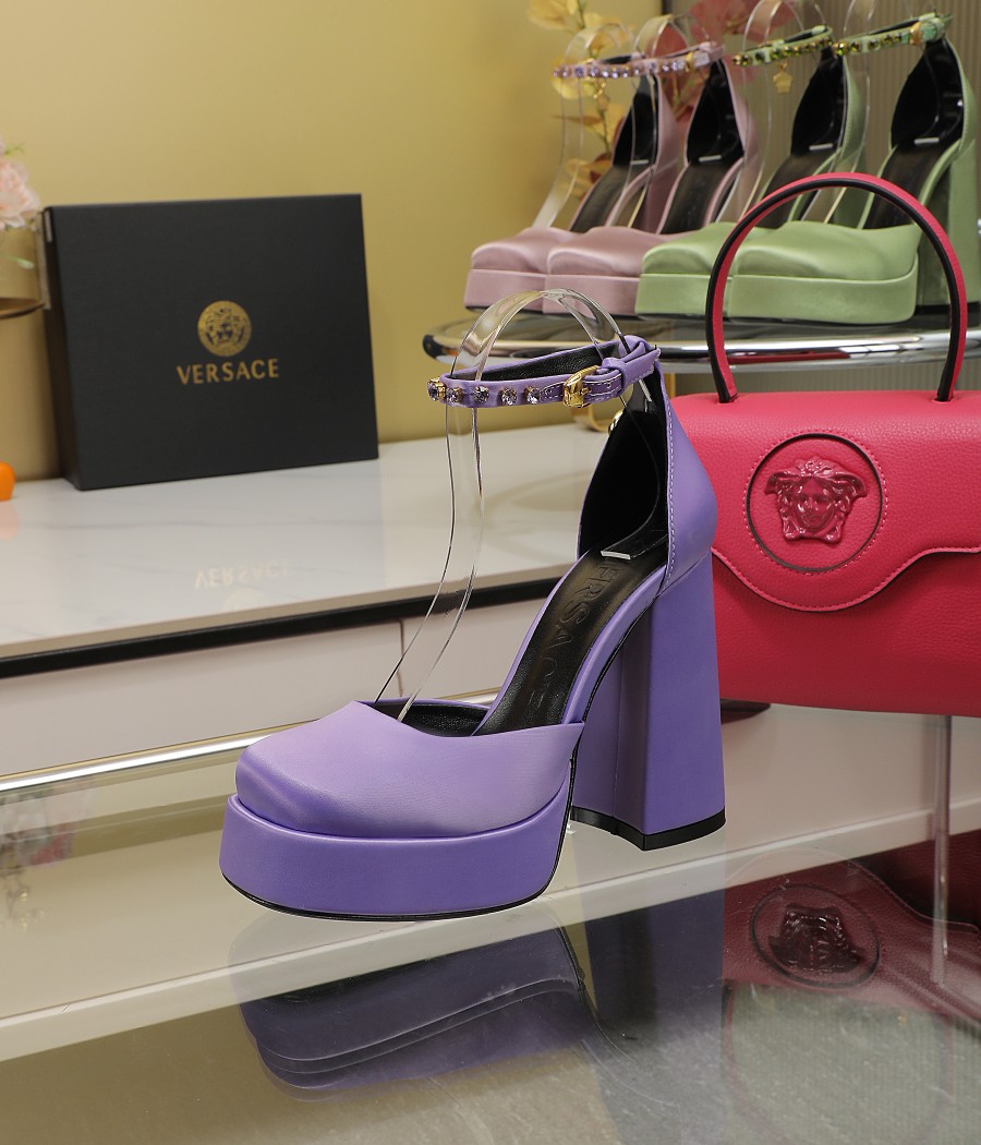 Precio de fábrica: suela de goma m, suela de cuero 295m. Yardage: 34-42 Versace nuevos zapatos de ta
