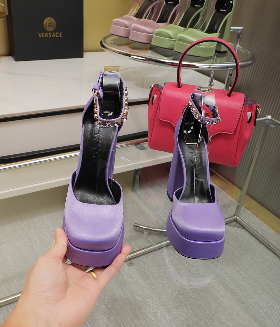 Precio de fábrica: suela de goma m, suela de cuero 295m. Yardage: 34-42 Versace nuevos zapatos de ta
