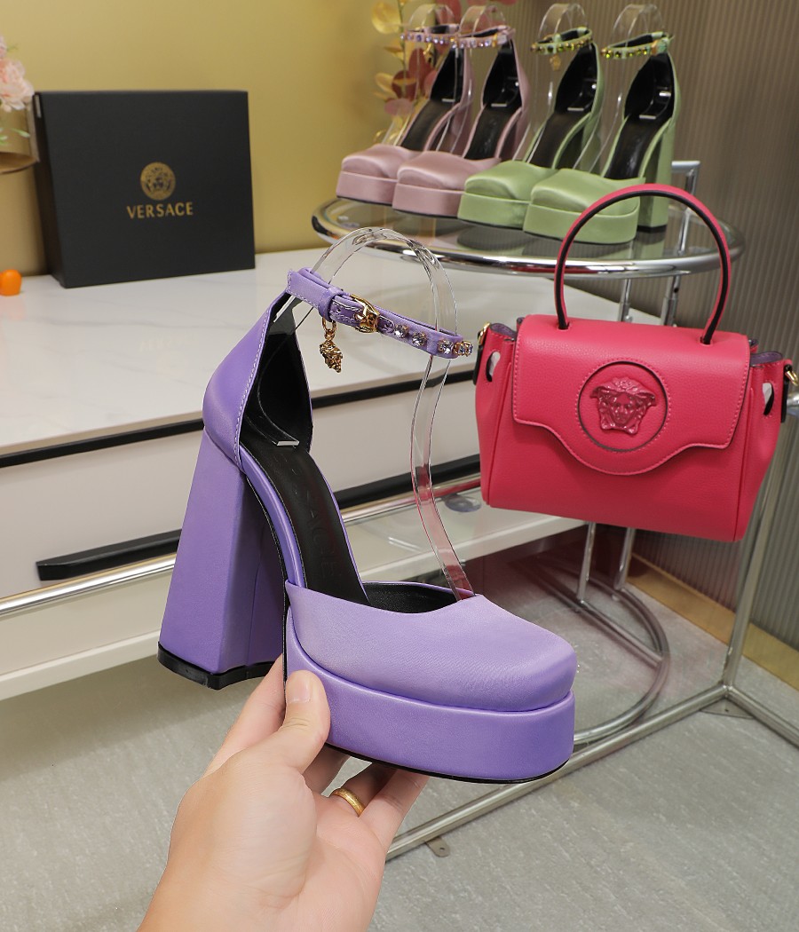 Precio de fábrica: suela de goma m, suela de cuero 295m. Yardage: 34-42 Versace nuevos zapatos de ta