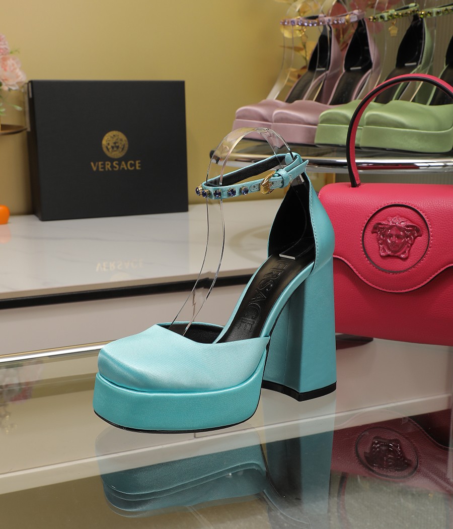 Precio de fábrica: suela de goma m, suela de cuero 295m. Yardage: 34-42 Versace nuevos zapatos de ta