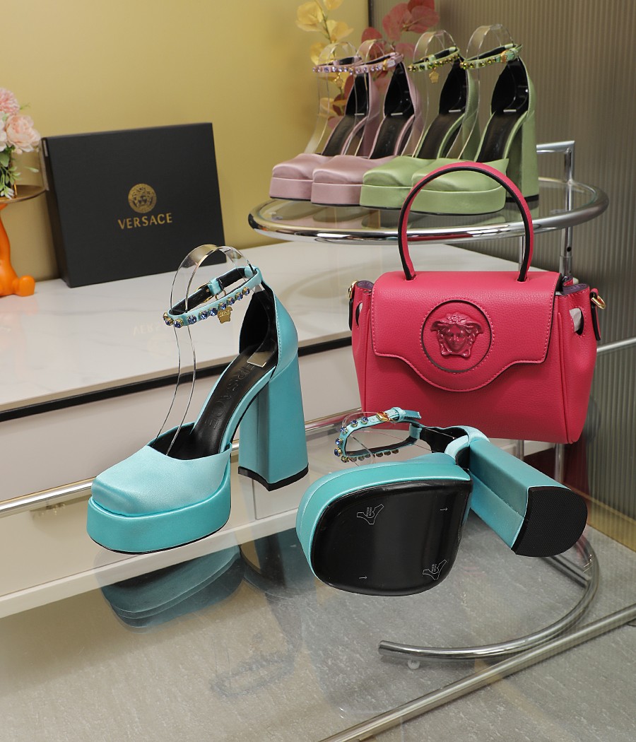 Precio de fábrica: suela de goma m, suela de cuero 295m. Yardage: 34-42 Versace nuevos zapatos de ta