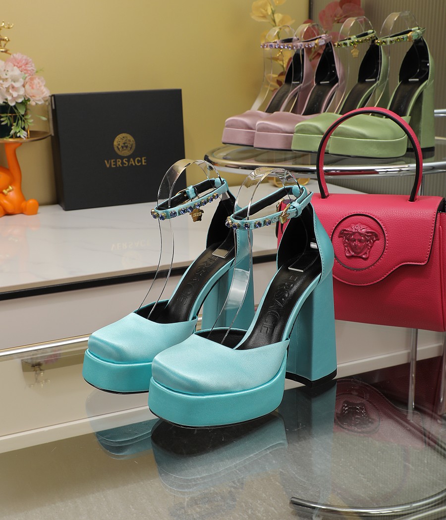 Precio de fábrica: suela de goma m, suela de cuero 295m. Yardage: 34-42 Versace nuevos zapatos de ta