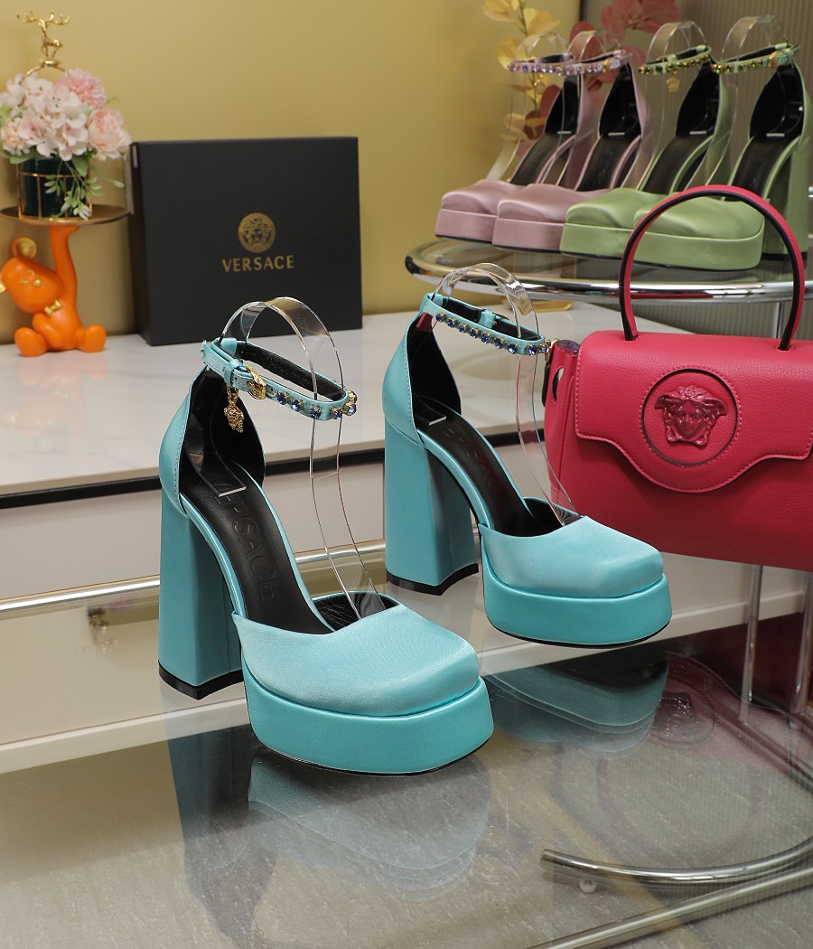 Precio de fábrica: suela de goma m, suela de cuero 295m. Yardage: 34-42 Versace nuevos zapatos de ta