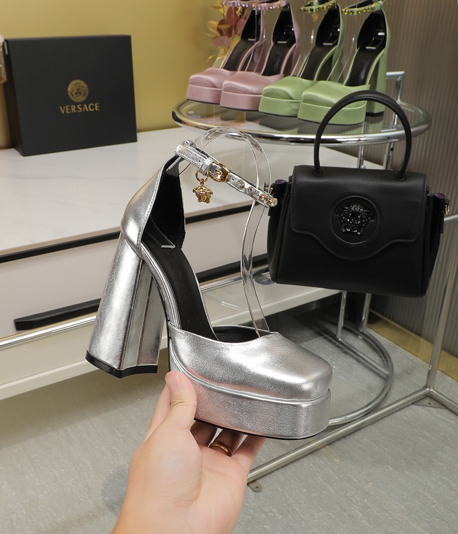 Precio de fábrica: suela de goma m, suela de cuero 295m. Yardage: 34-42 Versace nuevos zapatos de ta
