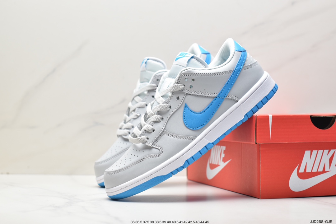 130 耐克NIKE SB Dunk Low Retro”Grey/Blue”扣篮系列低帮休闲运动滑板板鞋 DV0831-001