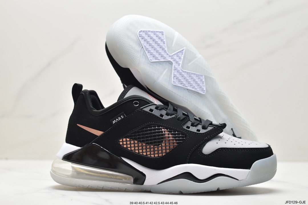 170 乔丹 Air Jordan Mars 270 Aj合体鞋款 TPU组合鞋底半掌气垫缓冲篮球鞋 CK2504-100
