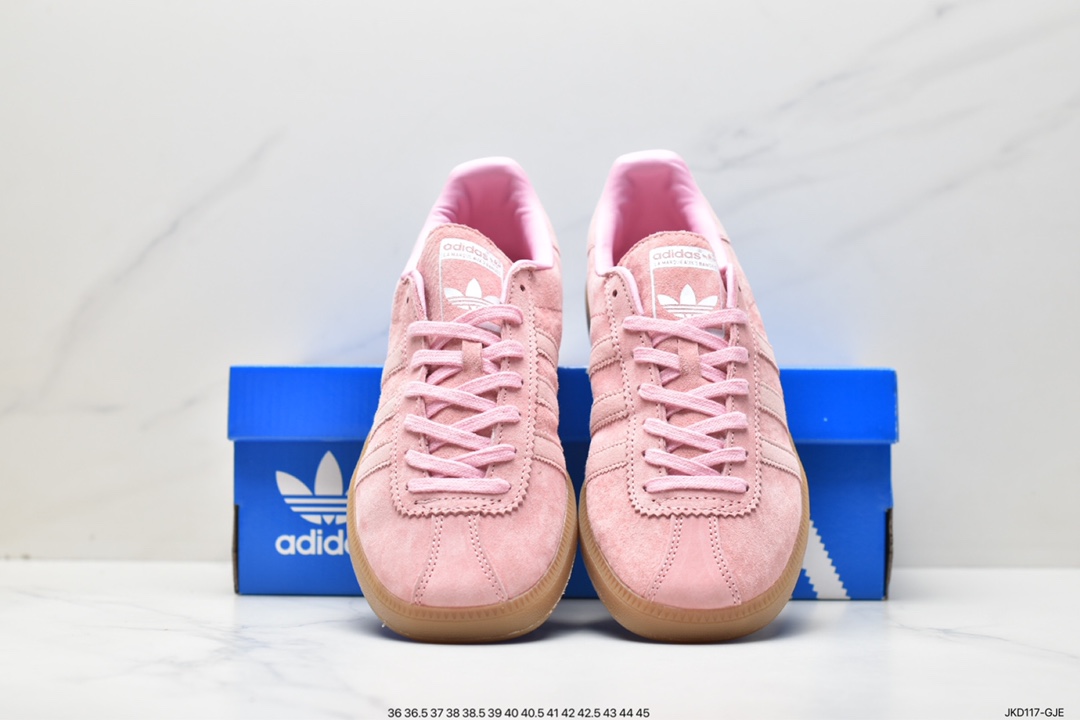 160 阿迪达斯Adidas Originals Bermuda 复古单品系列复古运动板鞋 GY7386