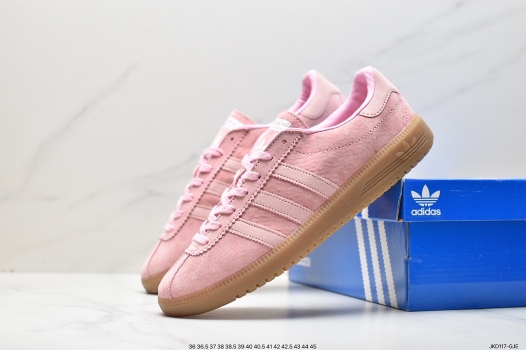 160 阿迪达斯Adidas Originals Bermuda 复古单品系列复古运动板鞋 GY7386