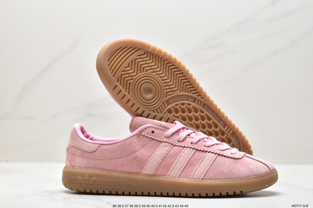 160 阿迪达斯Adidas Originals Bermuda 复古单品系列复古运动板鞋 GY7386