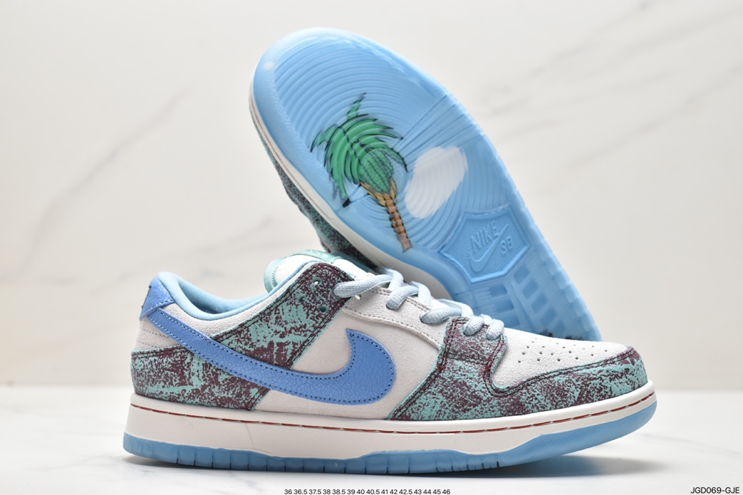 180 耐克Nike SB Dunk Low Pro 复古低帮休闲运动滑板板鞋 FN4193-100