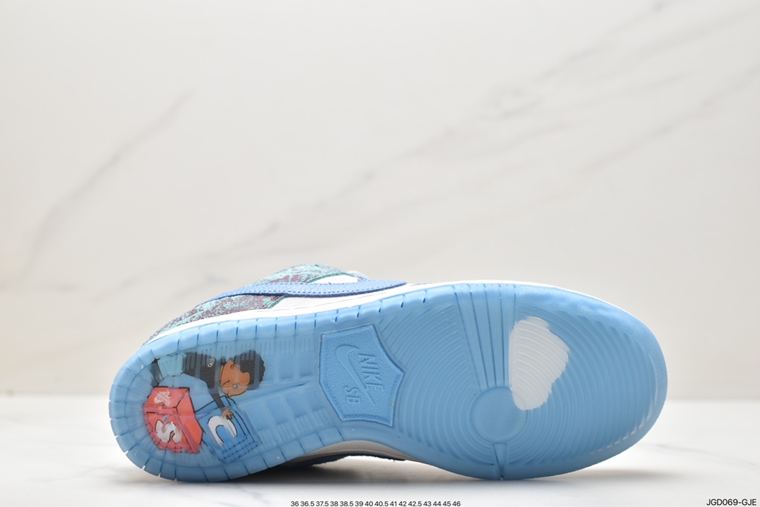 180 耐克Nike SB Dunk Low Pro 复古低帮休闲运动滑板板鞋 FN4193-100
