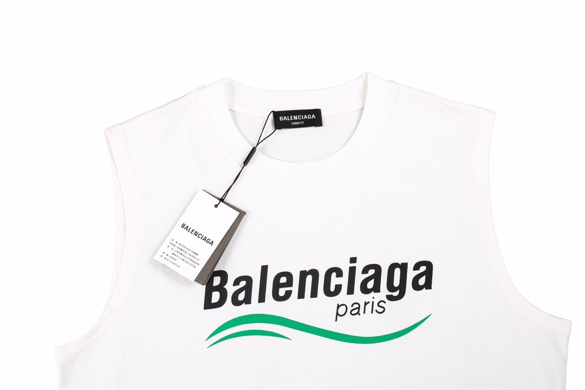 BALENCIAGA 巴黎世家可乐无袖背心