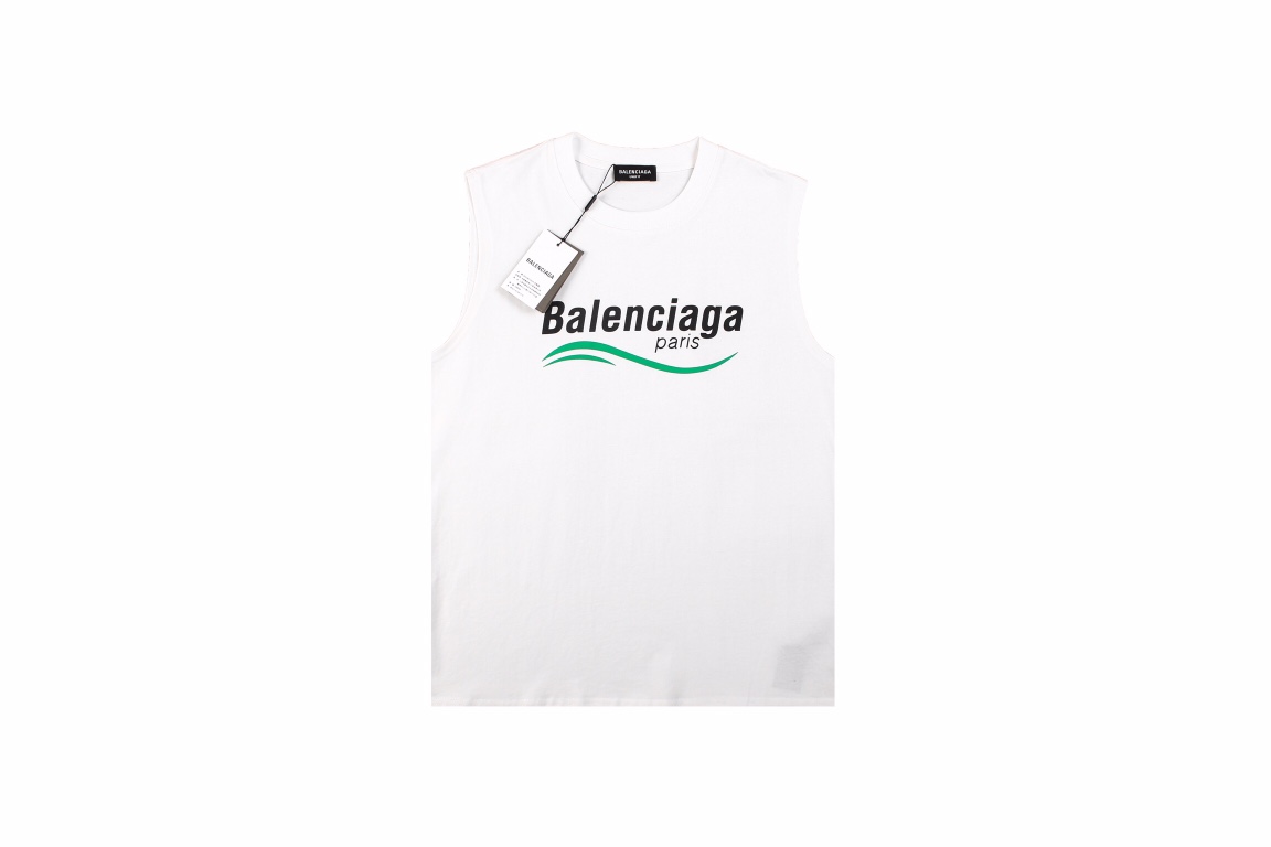 BALENCIAGA 巴黎世家可乐无袖背心