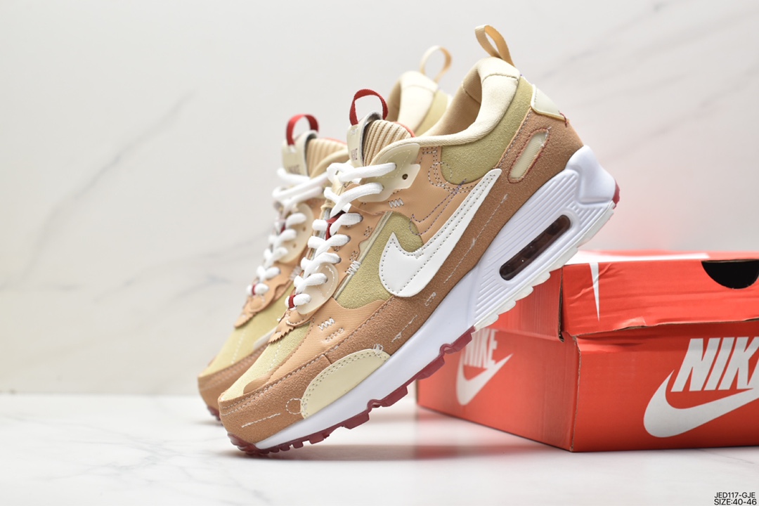 150 耐克Nike Air Max 90 经典复古小气垫缓震跑鞋 DJ9997-106