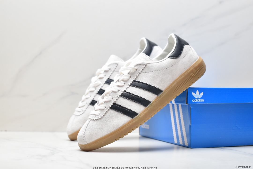 Adidas Originals Bermuda retro single product series retro sports sneakers GY7391