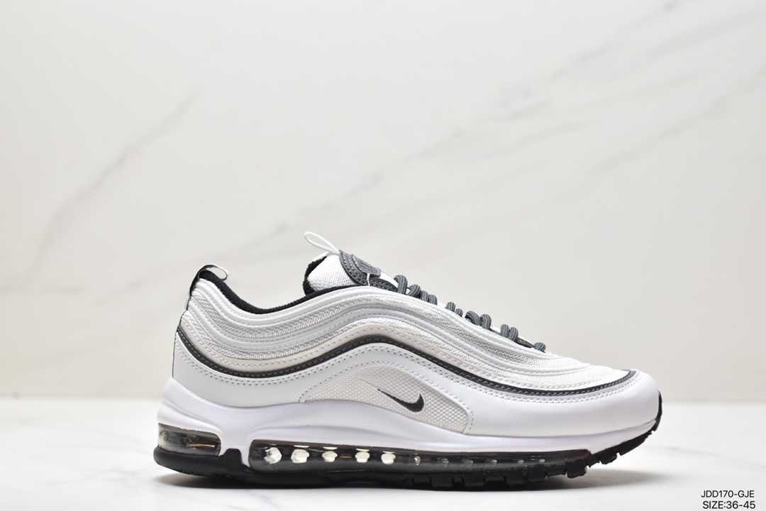 120 耐克 Nike Air Max 97 小勾子弹复古全掌气垫休闲运动鞋 921522-005