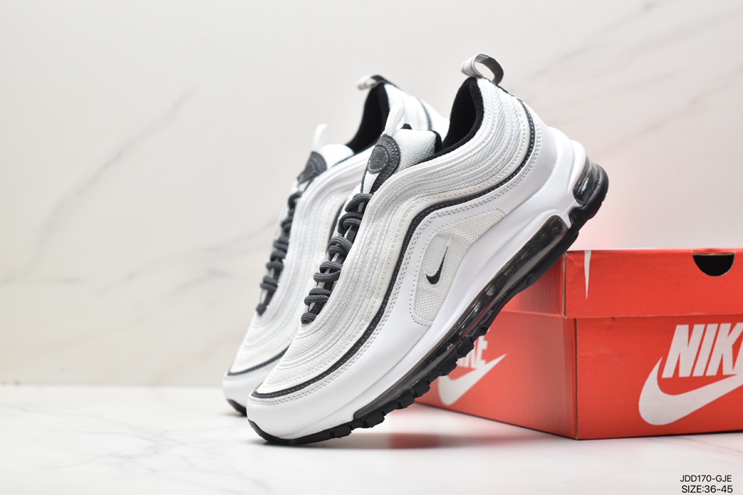 120 耐克 Nike Air Max 97 小勾子弹复古全掌气垫休闲运动鞋 921522-005