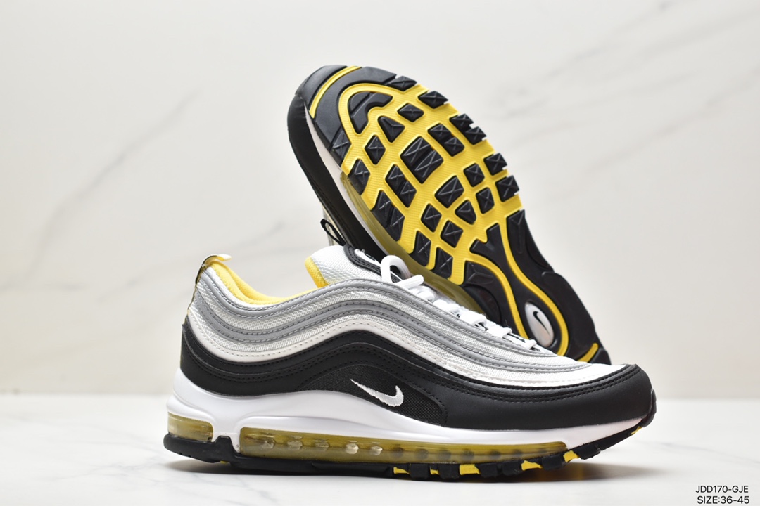 120 耐克 Nike Air Max 97 小勾子弹复古全掌气垫休闲运动鞋 921522-005