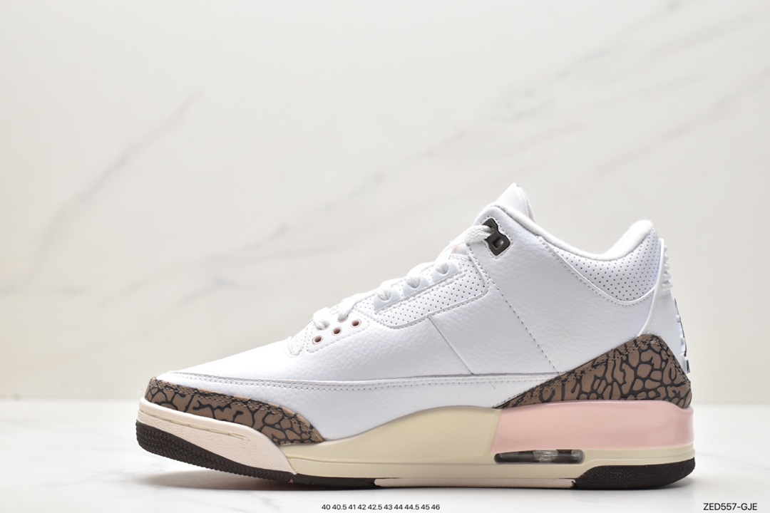260 Air Jordan 3 Retro ”Hide and Sneak” 白灰棕 CK9246-102