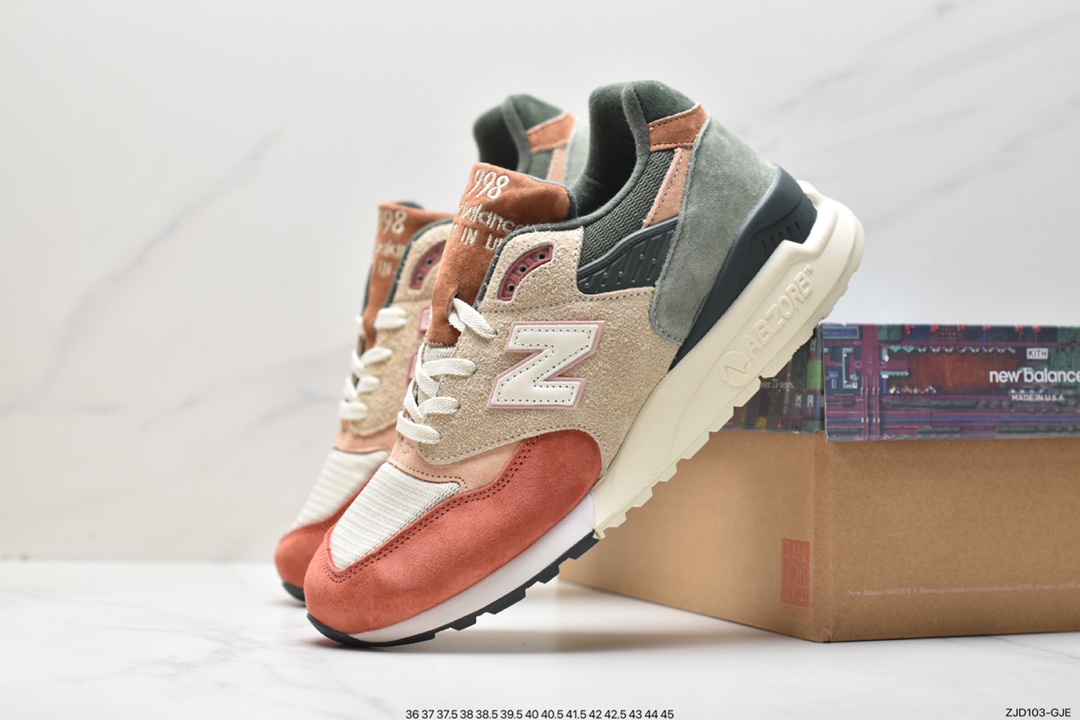 240 NB 新百伦 New Balance M998 Made in USA 高端美产血统系列慢跑鞋 M998KH1