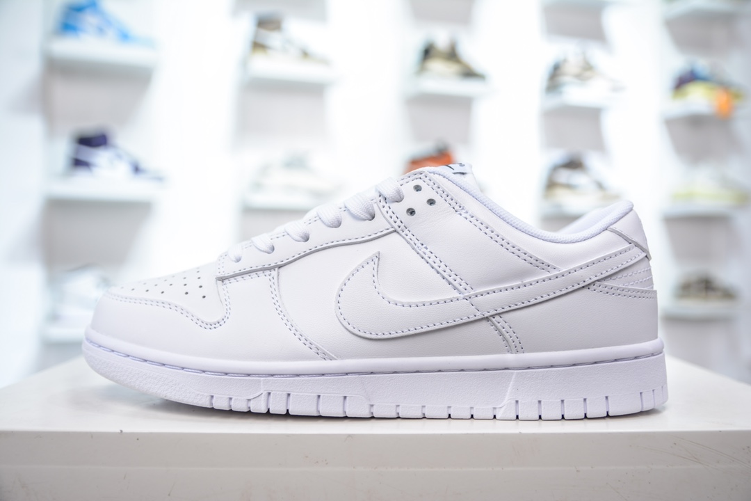 260 E 纯原 Nike Dunk Low ”Triple White” 纯白配色 DD1503-109