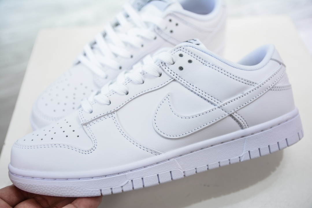 260 E 纯原 Nike Dunk Low ”Triple White” 纯白配色 DD1503-109