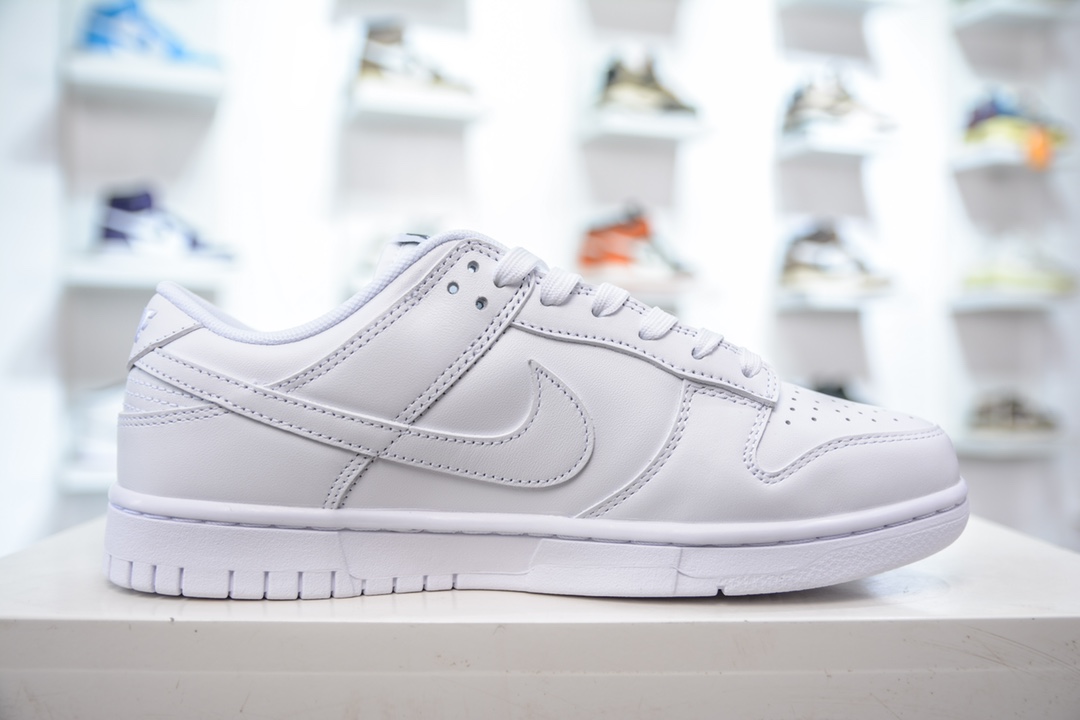 260 E 纯原 Nike Dunk Low ”Triple White” 纯白配色 DD1503-109