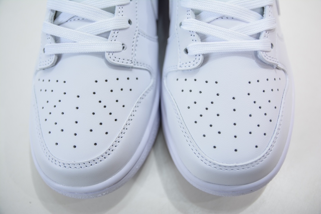 260 E 纯原 Nike Dunk Low ”Triple White” 纯白配色 DD1503-109
