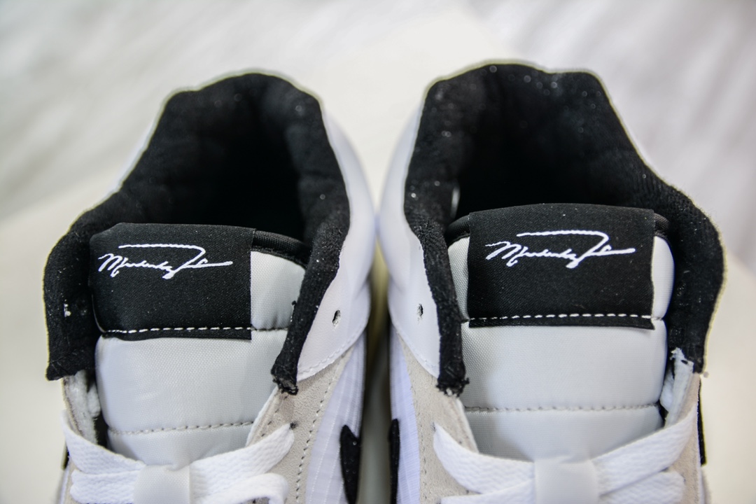 220 纯原 Air Jordan Stadium 90 白灰 复古耐磨低帮休闲跑步鞋 FD6424-100