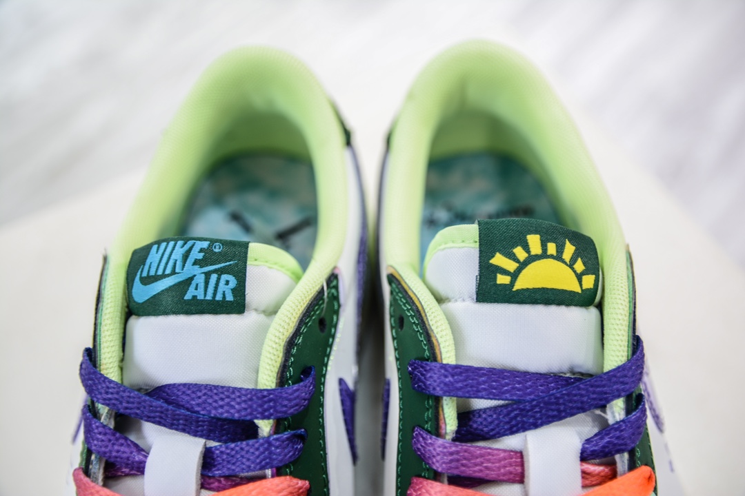 280 R 纯原Air Jordan 1 Low AJ1乔1低帮文化篮球鞋 慈善绿配色 FD9665-351