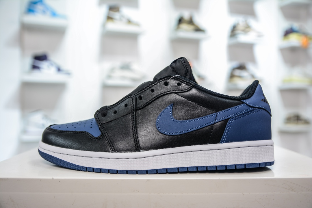 320 DG版东莞原渠道 高端好货 Air Jordan 1 Low OG 系列 黑蓝配色 CZ0790-041