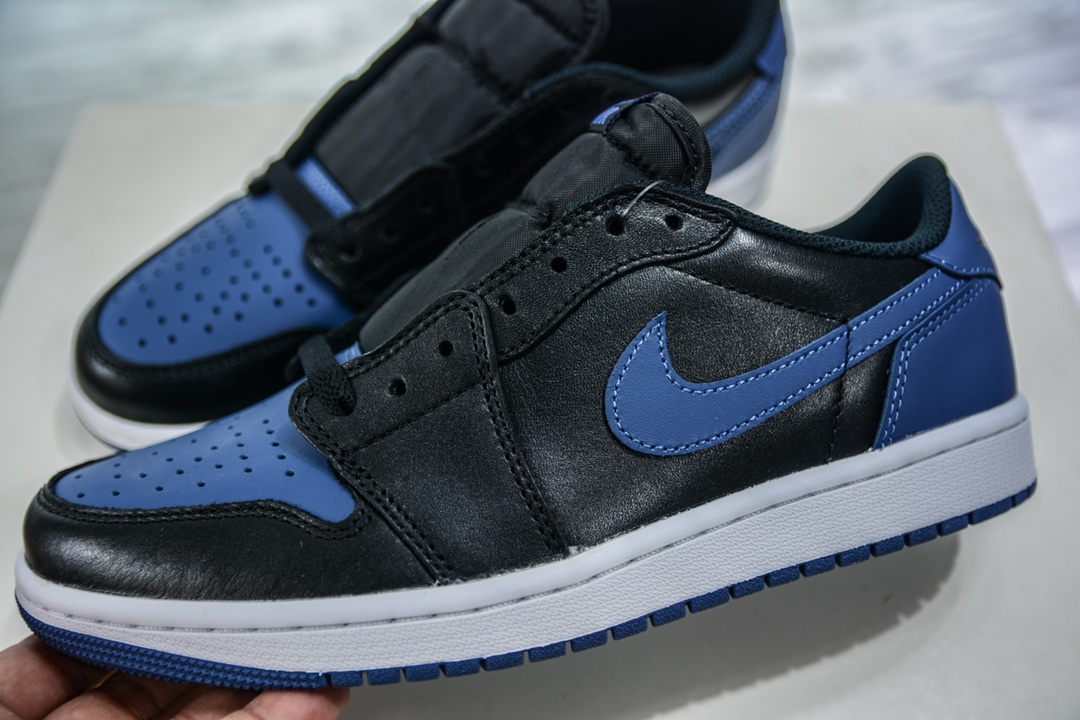 320 DG版东莞原渠道 高端好货 Air Jordan 1 Low OG 系列 黑蓝配色 CZ0790-041