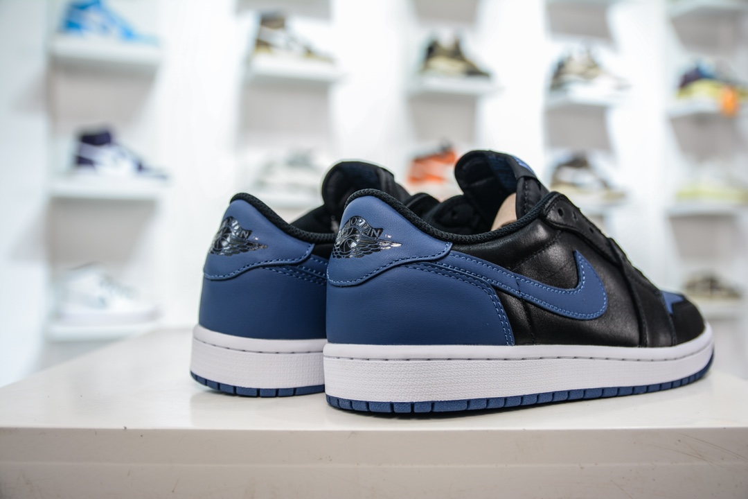 320 DG版东莞原渠道 高端好货 Air Jordan 1 Low OG 系列 黑蓝配色 CZ0790-041