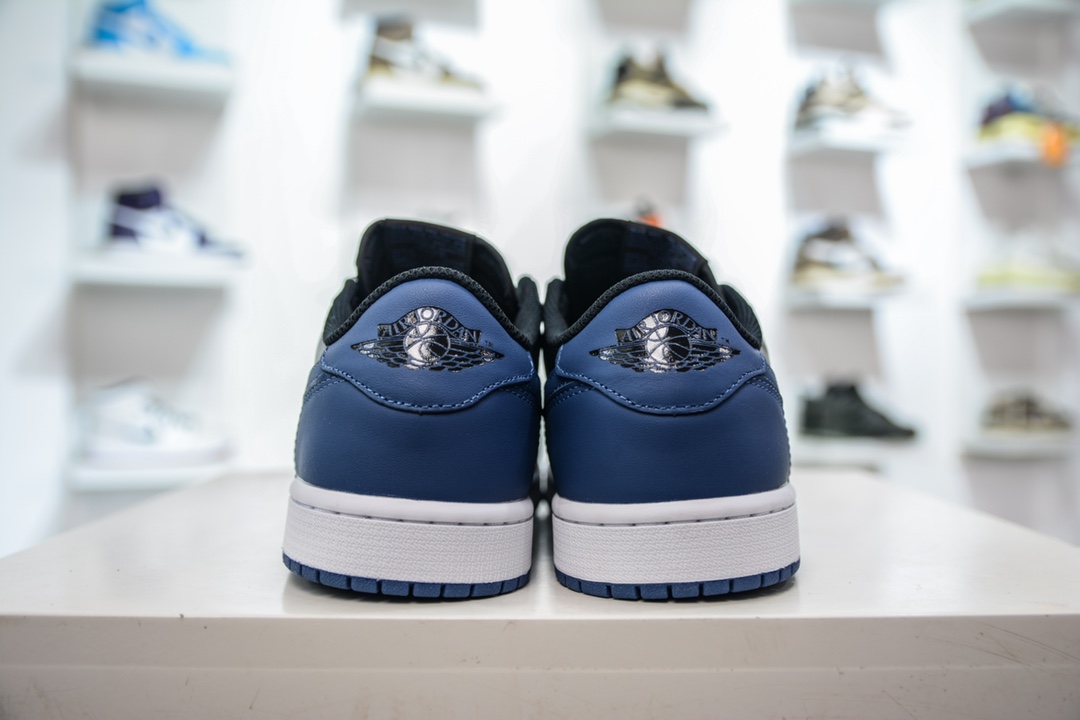 320 DG版东莞原渠道 高端好货 Air Jordan 1 Low OG 系列 黑蓝配色 CZ0790-041