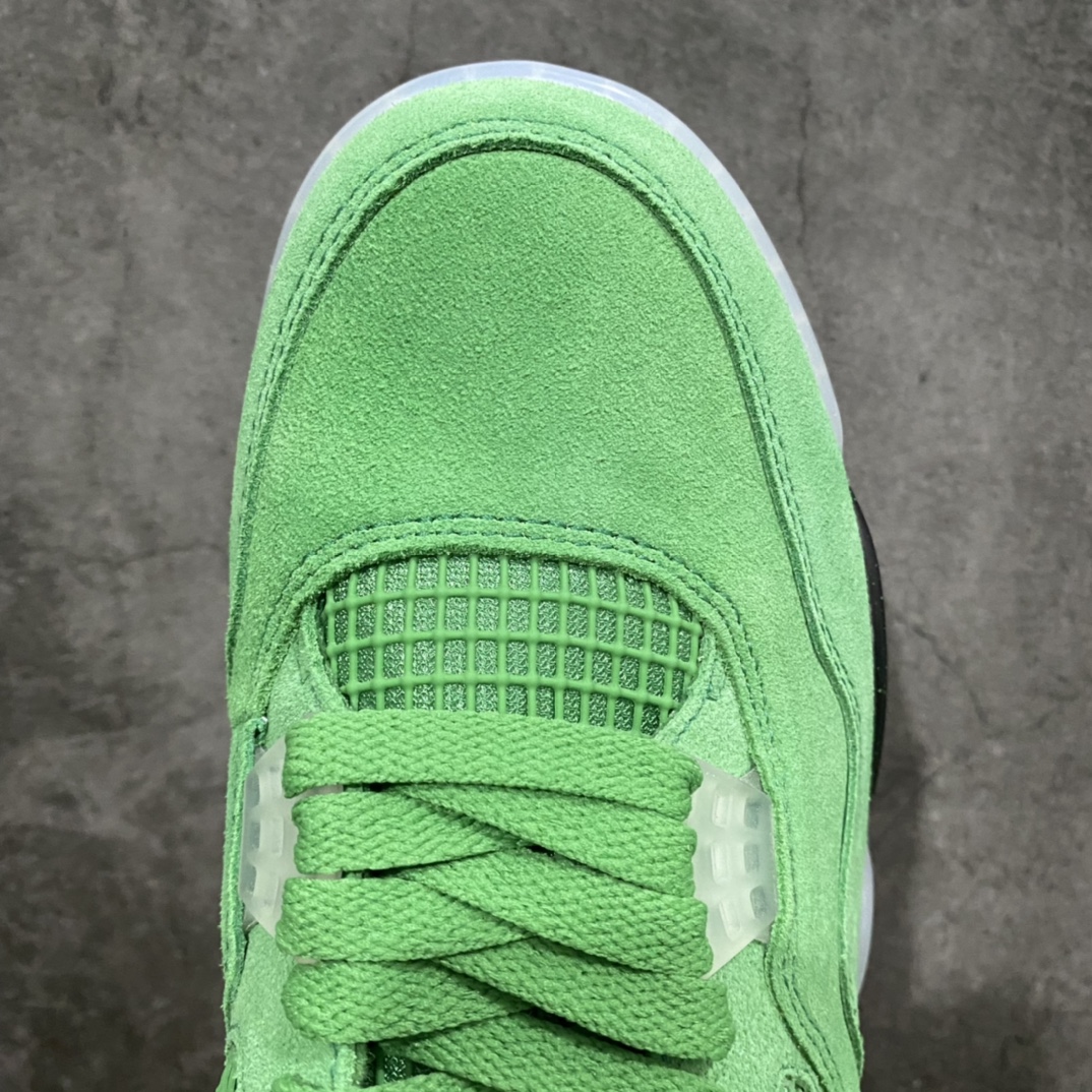 [Little Green x] Air Jordan AJ4 jointly branded Walburger