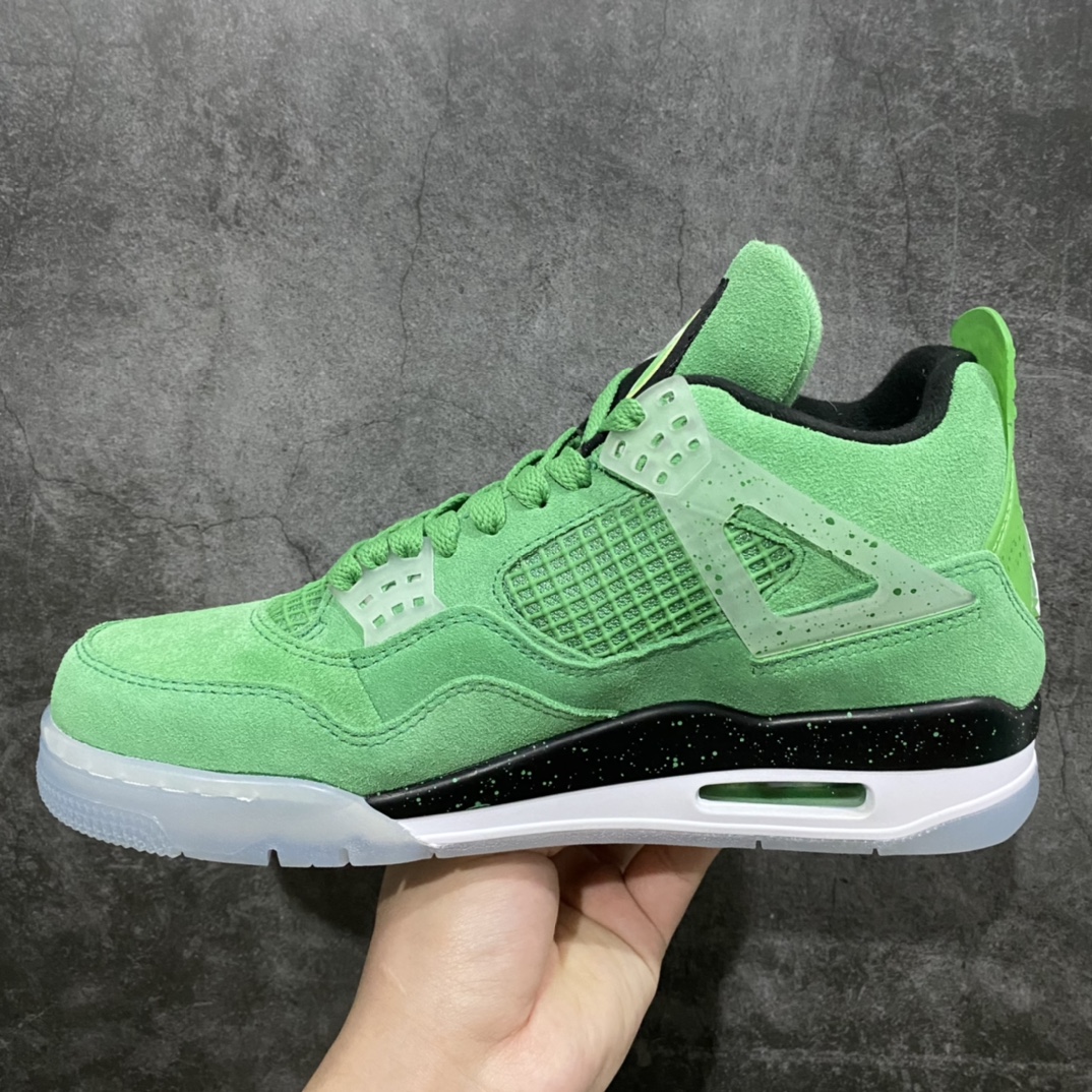 [Little Green x] Air Jordan AJ4 jointly branded Walburger