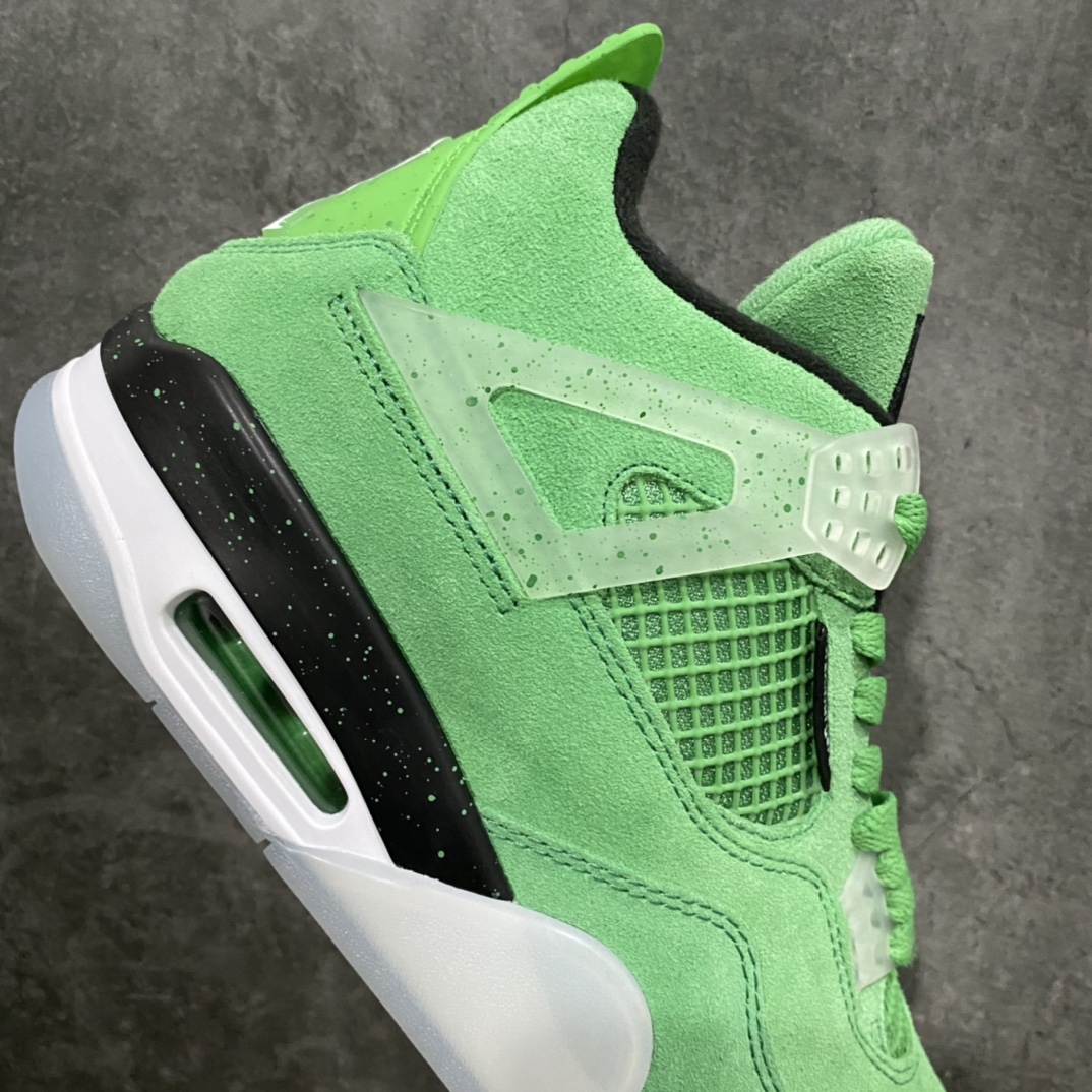 [Little Green x] Air Jordan AJ4 jointly branded Walburger