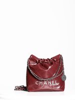 Chanel Wholesale
 Handbags Tote Bags Burgundy Red Mini