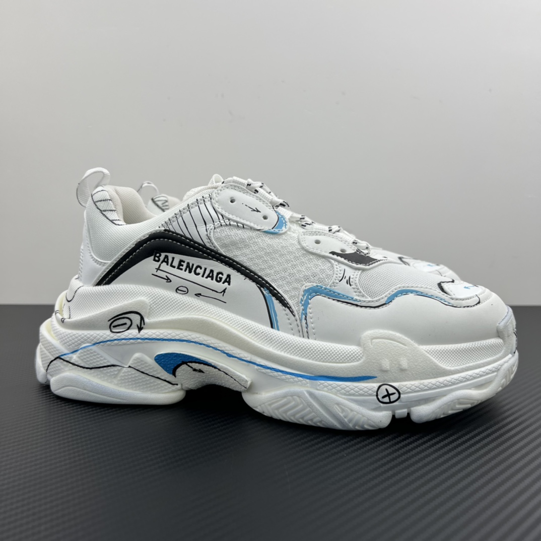 Balenciaga Blanco Barrage Talla 35 36 37 38 39 40 41 42 43 44 45 46