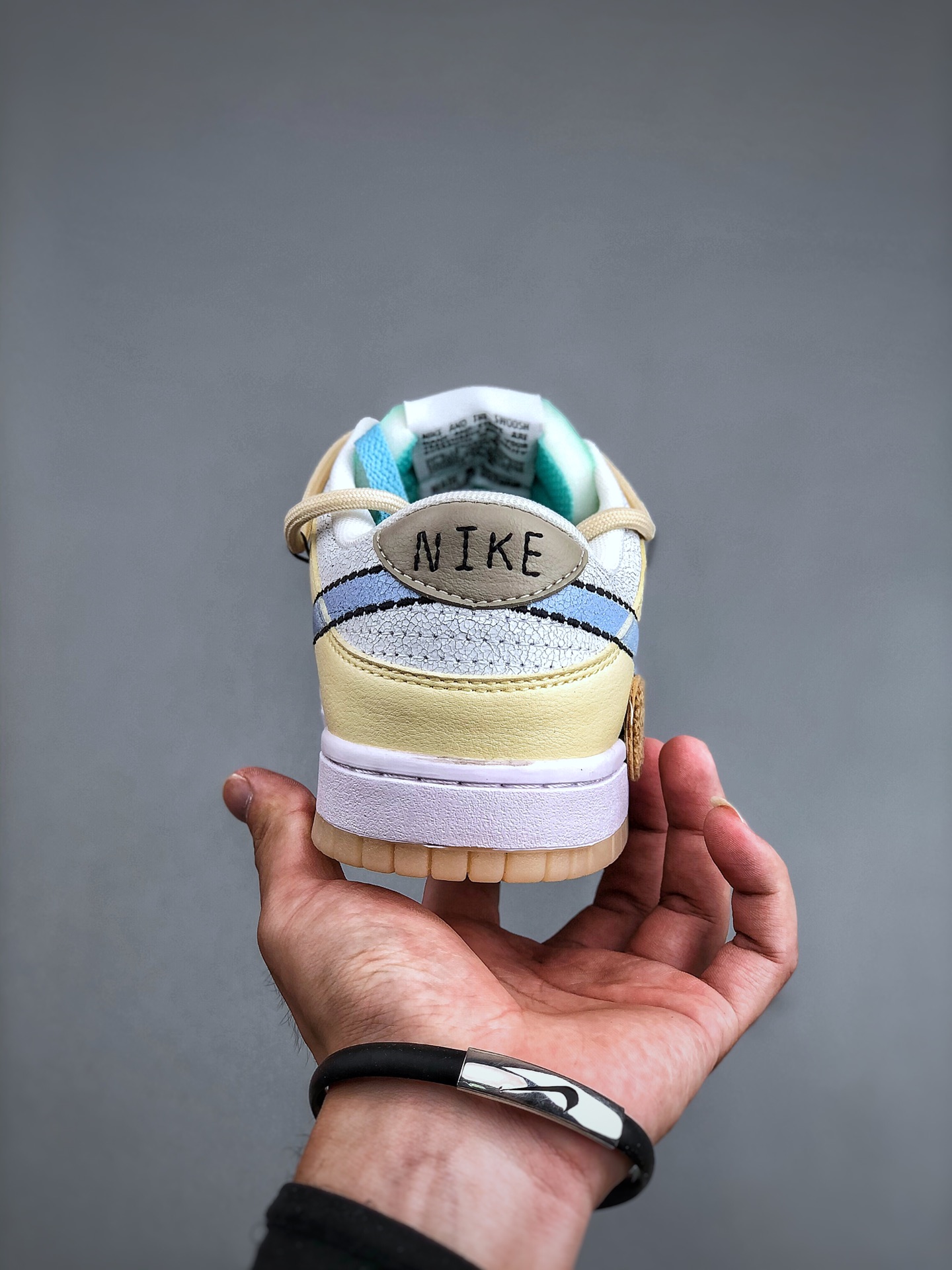 运动板鞋, 板鞋, Nike Dunk Low 101, Nike Dunk Low, DX3633 100 - 耐克 Nike Dunk Low 101 小熊奶糖 防滑耐磨 低帮 休闲运动板鞋 GS 米黄 DX3633 100