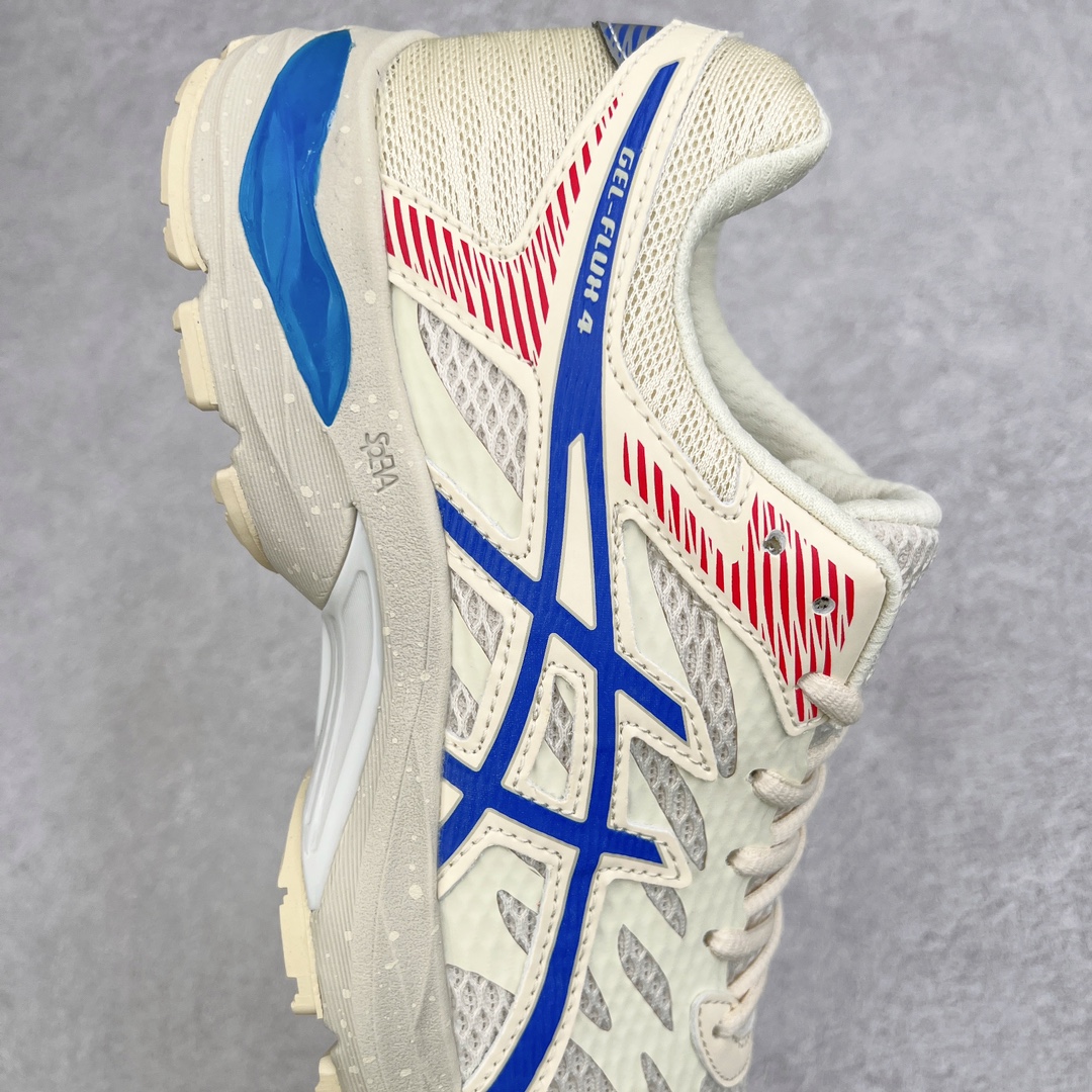 图片[6]-💰160 Asics Gel-Flux 4代 亚瑟士超轻量复古缓震运动慢跑鞋 采用网织布双密度鞋面材质 中底搭载SPEVA轻质柔软材料嵌入GEL胶缓震 外置耐磨橡胶外底 GEL-FLUX4是ASICS的一款入门级缓冲跑鞋 其设计理念着重在回弹性和舒适性 多重缓震构造 让鞋子充分吸收运动时的冲击力 并提供了很好的回弹效果 鞋后跟搭载可视GEL缓震胶 为足跟提供充分的冲击防护 SPEVA弹单性中底 不仅可以缓解落地冲击力 还有较强反弹力 提高效率 RUSSTIC中足稳定片 为运动时容易扭动的中足部提高刚性 增强脚部的安全性 磨损极多的部位配有高耐磨橡胶材质的AHAR支撑 可延长使用寿命 采用高密网布设计透气性能出色 无车线热烫技术 提升鞋子的弯曲性能 使足部运动更加舒适 同时提升鞋身的美观度 尺码：36 37 37.5 38 39 40.5 41.5 42 42.5 43.5 44 45 编码：Sby2936030-运动鞋