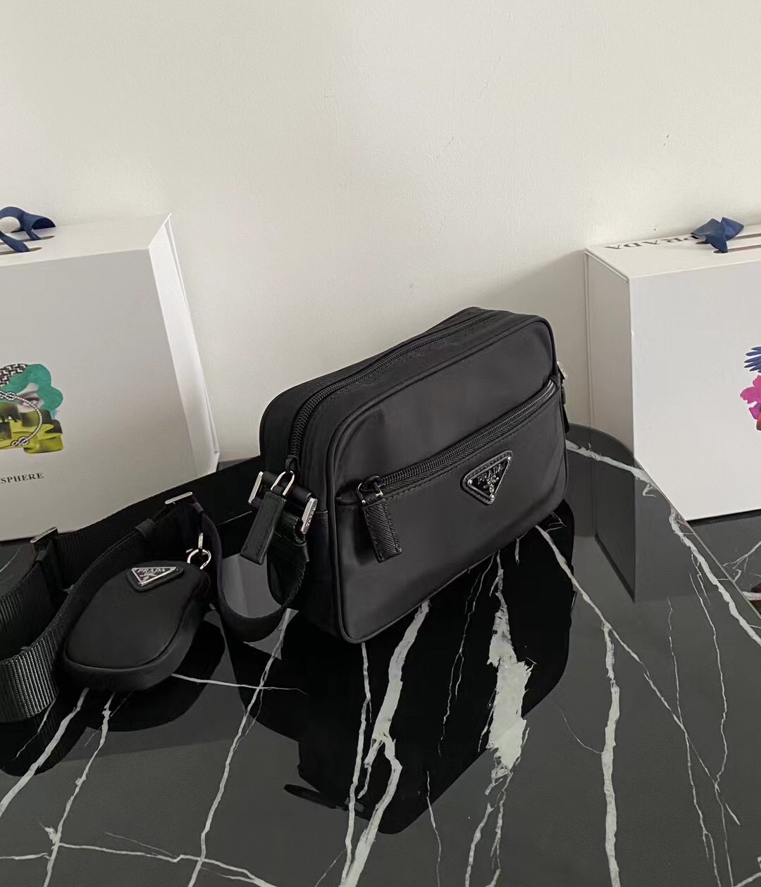 新款三合一のスタイリッシュな矩形単肩包