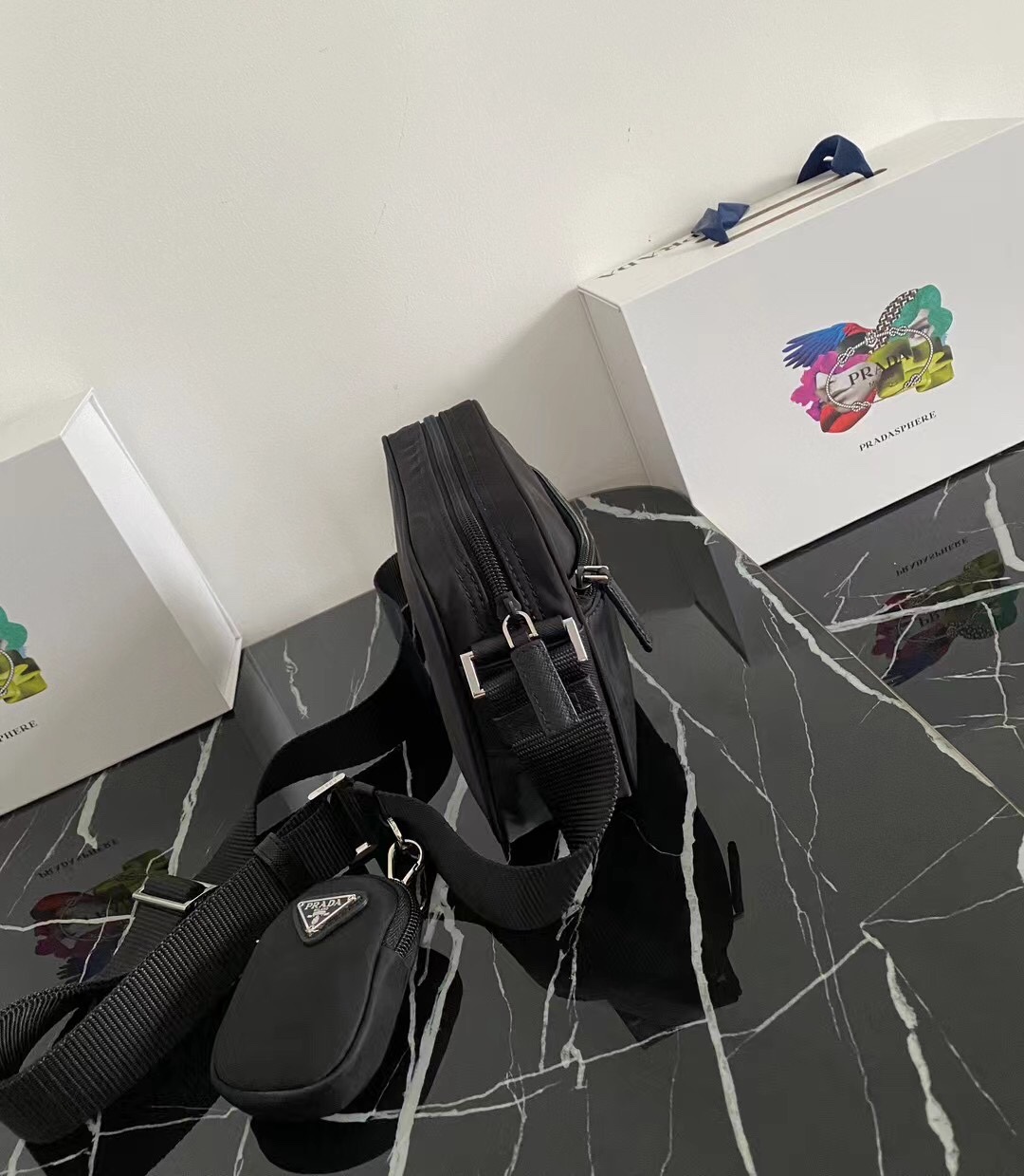 新款三合一のスタイリッシュな矩形単肩包