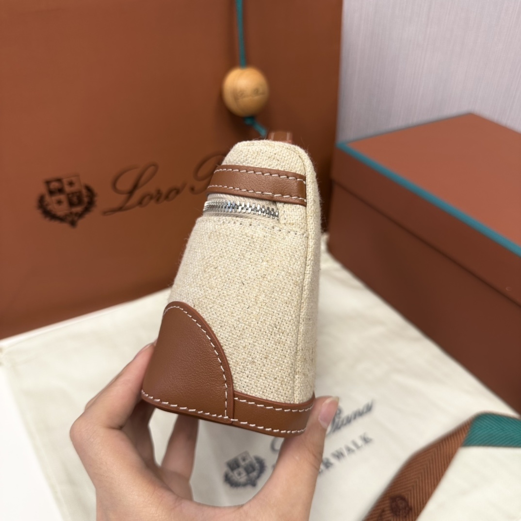 L19帆布拼棕ExtrapocketL19系列手提/斜挎包不被定义的生活才最自在就像loropiana的