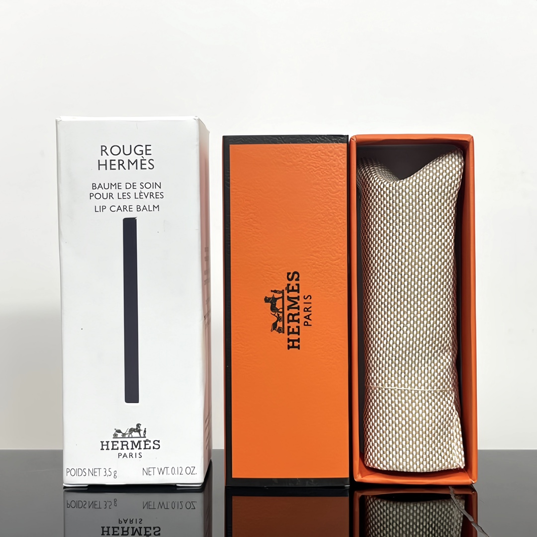 42！ ¡Precio ajustado! Bálsamo labial Hermès 3.5g🔜Bálsamo labial Hermès 3.5g️🈶️Caja original con código chino y sello …