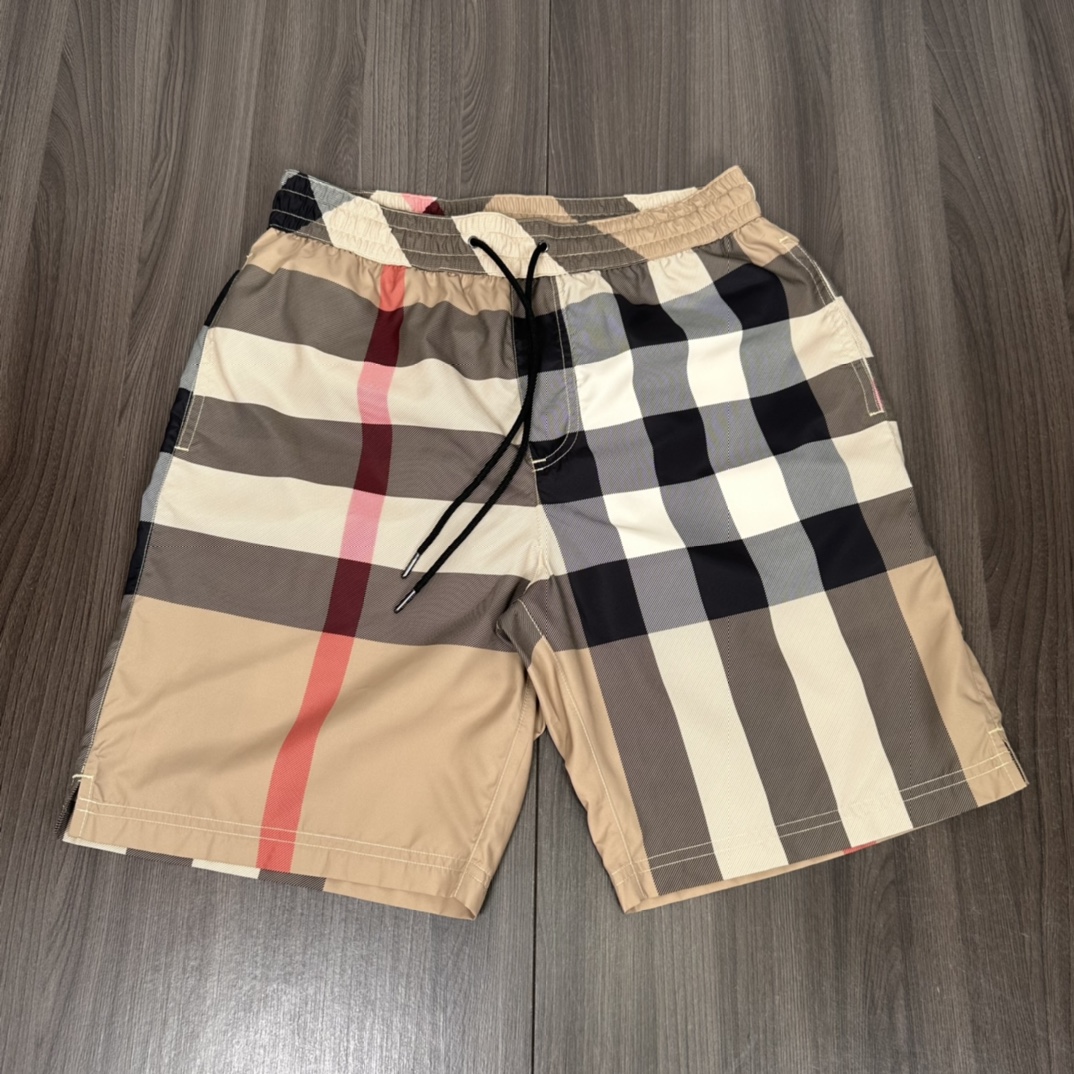 Burberry Classic Check Drawstring Quick Dry Lightweight Breathable Shorts 1 i1686641265 485 0
