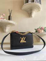 Louis Vuitton Bags Handbags Black Red LV Twist M21606