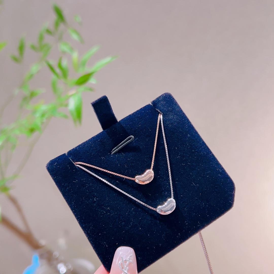 Solid Silver Necklace Fashion Wedding Favor Silver