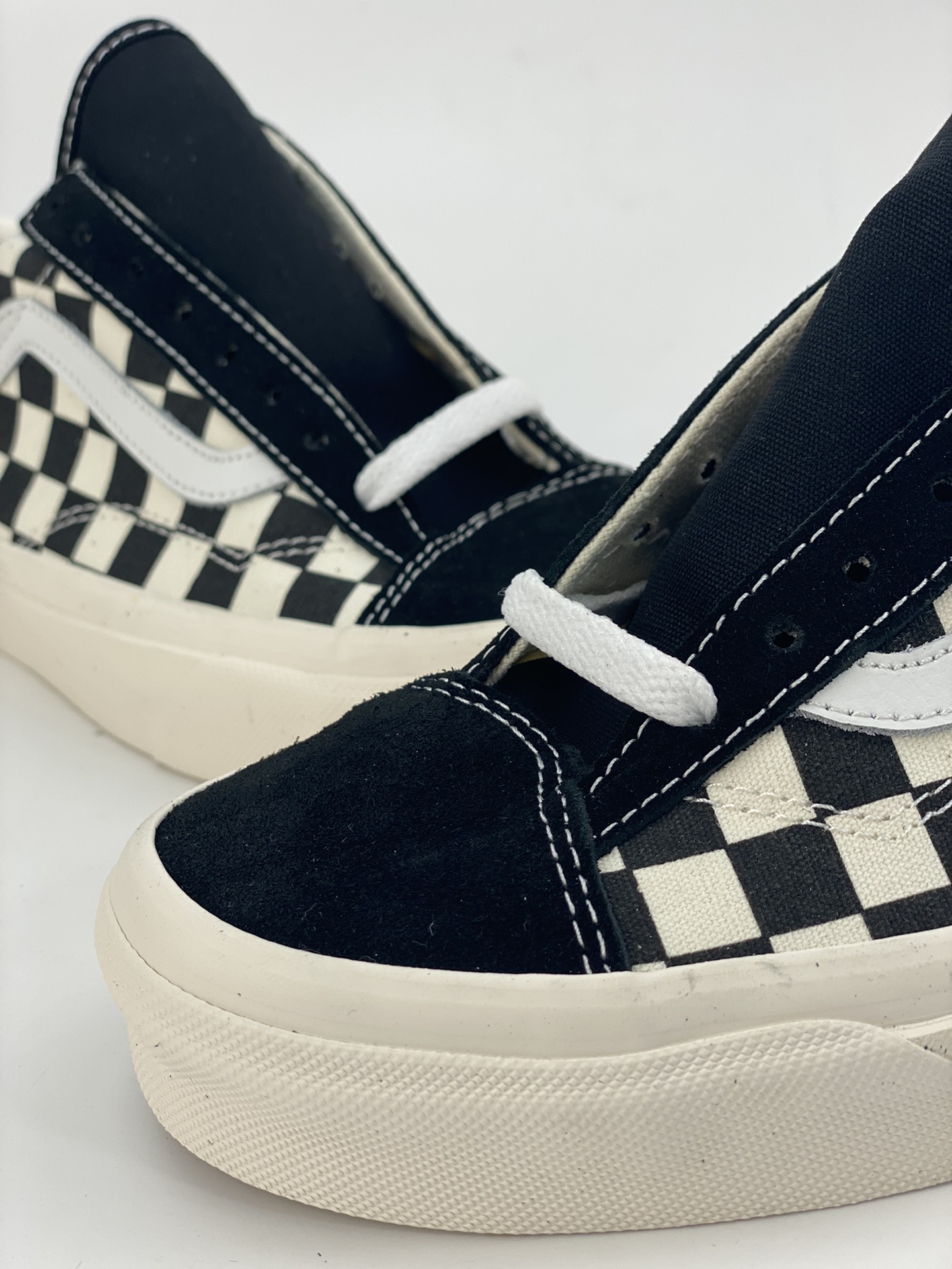 Vans Old Skool OG Style 36 G-Dragon Small Head Black and White Checkered