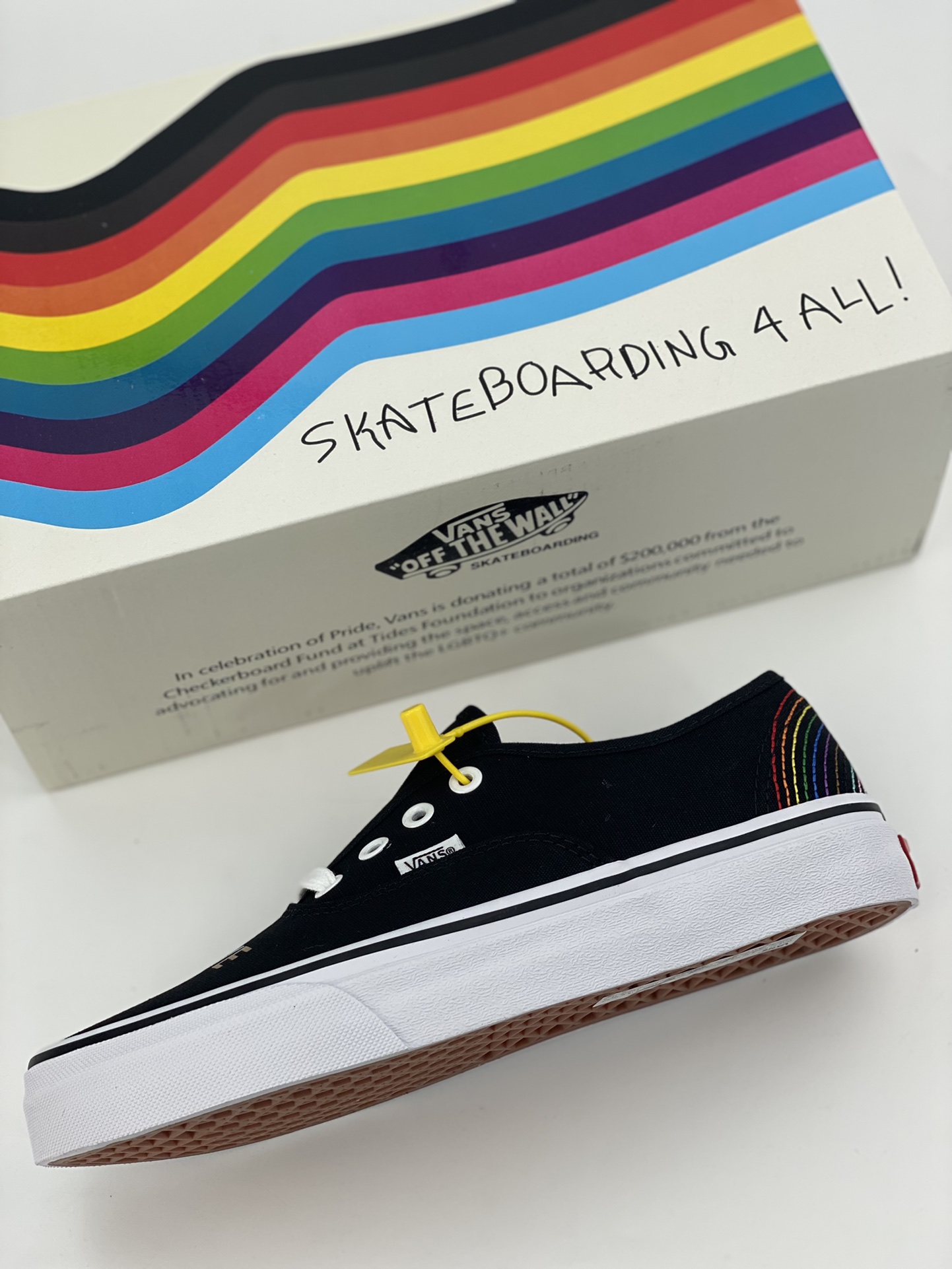 Vans Authentic Rainbow Collection Vans Classics launches the ”Love Wins” collection